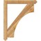 Ekena Millwork Westlake Arts & Crafts Rough Sawn Bracket, Western Red Cedar, 4"W x 38"D x 46"H BKT04X38X46WTL03RWR - alternate 4